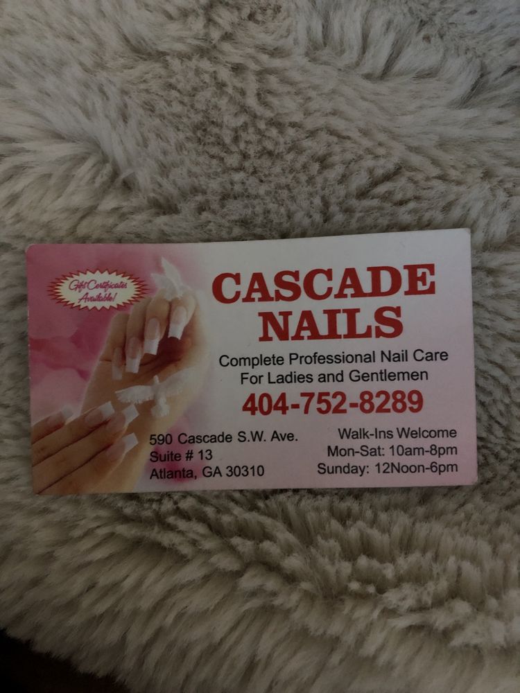 Cascade Nails Logo