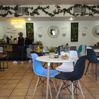 Dolche Cafe Mexifood - Partial view of the dining area - Coffee & Tea Near Me - Chula Vista, California