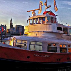 Eventschiff Grosser Michel - Gastro-Boot (11/2018)