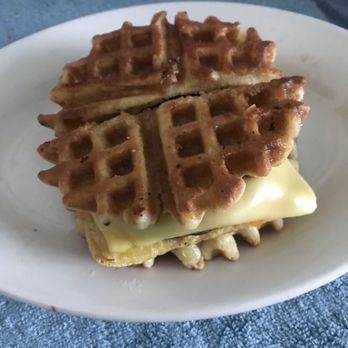 Veg Kitchen + Bar - ,the impossible waffle breakfast sandwich - Vegan Near Me - Sacramento, California Veg Kitchen + Bar - ,the impossible waffle breakfast sandwich - Vegan Near Me - Sacramento, California