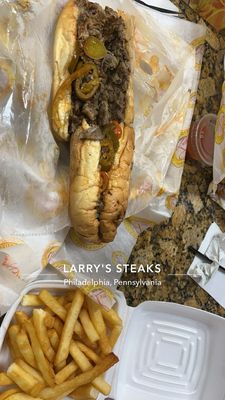 Larry's Steaks by null