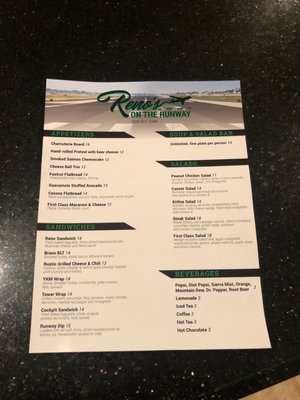 Menu photo 8 Reno's On The Runway Yakima, WA Menu photo 8 Reno's On The Runway Yakima, WA
