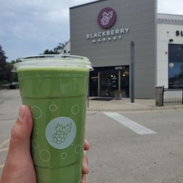 Exterior outside entrance of Blackberry Market - Matcha Latte. - Oak Brook, Illinois Exterior outside entrance of Blackberry Market - Matcha Latte. - Oak Brook, Illinois