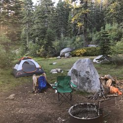 Lake Carr Campground - My beautiful campsite!
