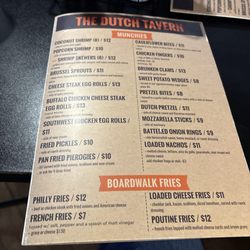 Menu cover