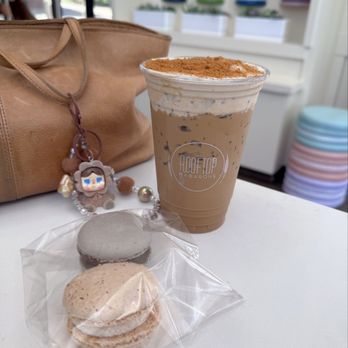Rooftop Coffee Tea & Macarons - Biscoff Coffee - Macarons Near Me - Roseville, California Rooftop Coffee Tea & Macarons - Biscoff Coffee - Macarons Near Me - Roseville, California