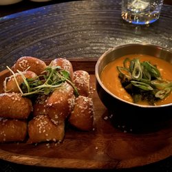 Watermark - Pretzel bites with beer cheese