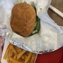 Jackfruit chicken sandwich