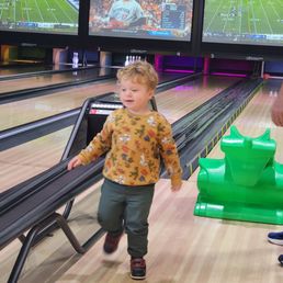 My 2 year old grandson bowling My 2 year old grandson bowling