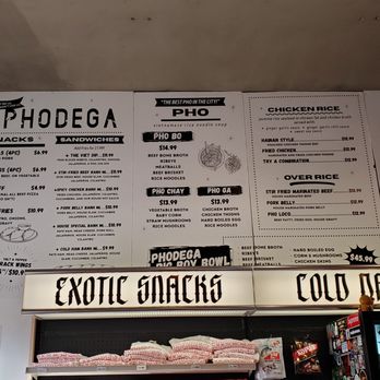Phodega - Menu Dec 2023 - Vietnamese Near Me - Chicago, Illinois