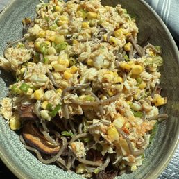 Crab soba noodle salad Crab soba noodle salad