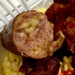 Larson Cafe - I don't know how they cook their sausage, but it clearly involves butter.