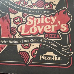 Pizza Hut - The Spicy Lovers is not for the faint of heart- but it is extremely delicious.