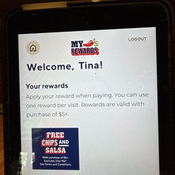 Chili's - Fre chips and salsa with my rewards - Bars Near Me - Reno, Nevada Chili's - Fre chips and salsa with my rewards - Bars Near Me - Reno, Nevada