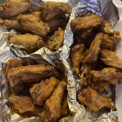 Patrick's Sub Shop - 30 extremely small wings.