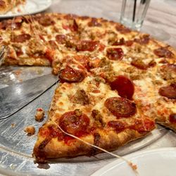 Geraci's Restaurant - Pepperoni & Sausage Pizza