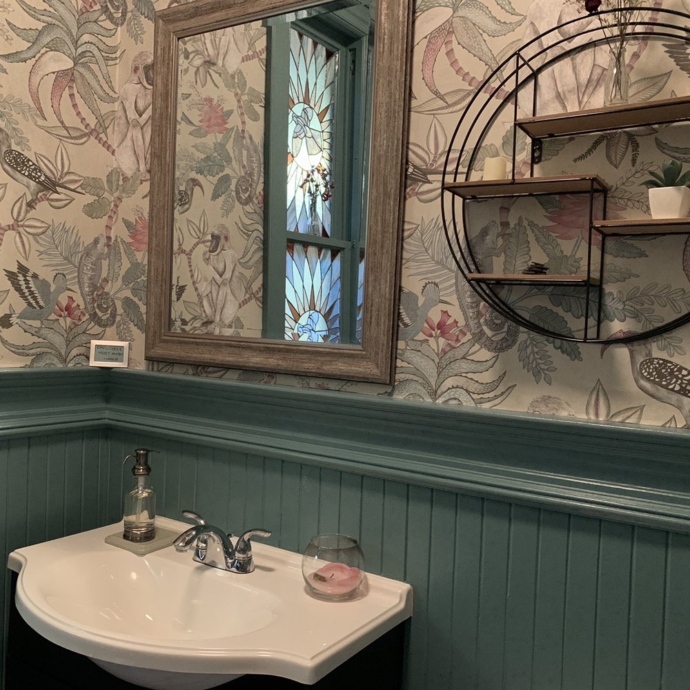 Inizio - bathroom - Italian Near Me - Buffalo, New York Inizio - bathroom - Italian Near Me - Buffalo, New York