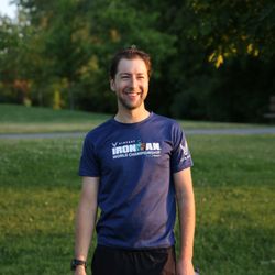 True Trail Triathlon Coaching - Triathlon coach smiling after delivering a productive coaching session