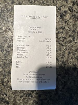 Feather & Wedge by null