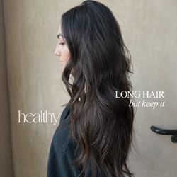Hair By Katie Nicole - We love long hair but let's keep it healthy and thriving. No more crunchy ends just to keep the length, I'll keep your length, I promisee.