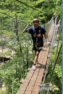 ZipQuest - Waterfall & Treetop Adventure by null