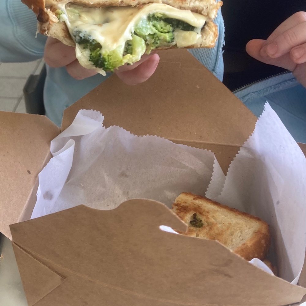 Cafe Beatrice - Miso-Roasted Broccoli Melt - Cafes Near Me - Cambridge, Massachusetts