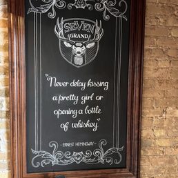 Welcome sign.