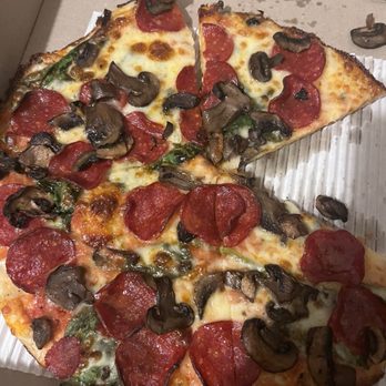 Grandma Bob's - Bar style beef pepperoni pizza - Pizza Near Me - Detroit, Michigan