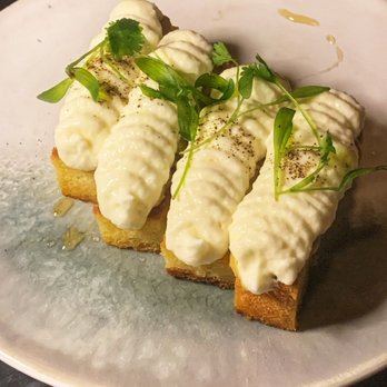 Intercrew - Burrata Toast - Cocktail Bars Near Me - Los Angeles, California Intercrew - Burrata Toast - Cocktail Bars Near Me - Los Angeles, California