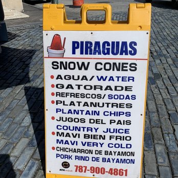 Plaza del Quinto Centenario - Piraguas (Snow cones) of all local flavors - Landmarks & Historical Buildings Near Me - San Juan, Puerto Rico