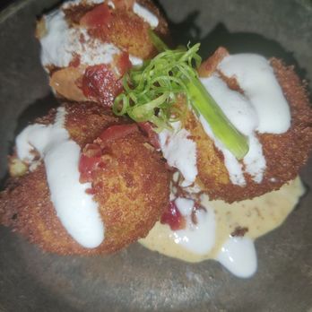 The Monroe - Potato croquette. - New American Near Me - Orlando, Florida The Monroe - Potato croquette. - New American Near Me - Orlando, Florida