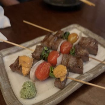 Yakitori Hachibei - Wagyu skewer - Japanese Near Me - Honolulu, Hawaii