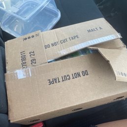 box of ice cream box of ice cream