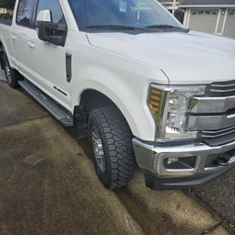 My truck sporting new tires. Fantastic My truck sporting new tires. Fantastic