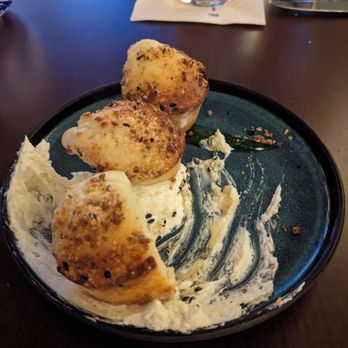 Raya - Salvadorian cheese rolls, goat cheese butter, honey - Seafood Near Me - Dana Point, California