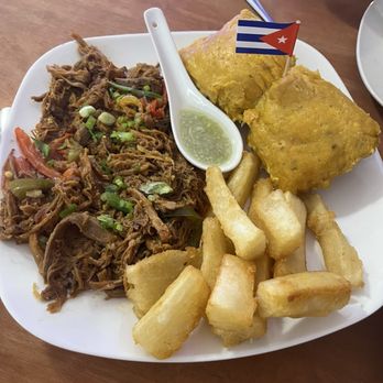 Sabor Cubano - Beef dish. Forgot what's called. - Cuban Near Me - St. Louis, Missouri Sabor Cubano - Beef dish. Forgot what's called. - Cuban Near Me - St. Louis, Missouri