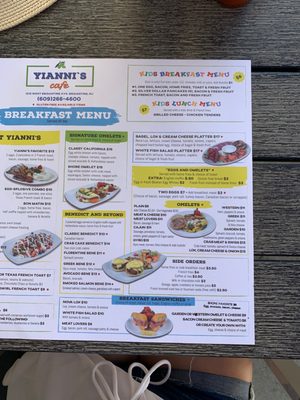Menu photo 4 Yianni's Cafe Brigantine, NJ