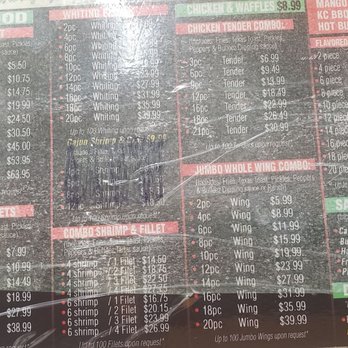 Bulleez Fish & Wing Supreme - The menu - Seafood Near Me - Desoto, Texas