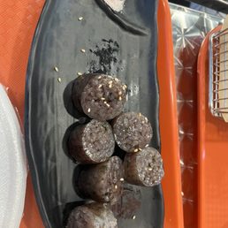 1/3rd eaten Soondae (forgot to take photo before eating)!