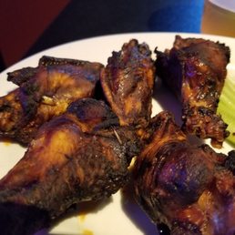 Wings. Kinda burned?
