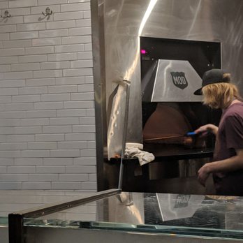 MOD Pizza - Wish he wore a hairnet. The oven is over 600°! - Fast Food Near Me - Portland, Oregon MOD Pizza - Wish he wore a hairnet. The oven is over 600°! - Fast Food Near Me - Portland, Oregon