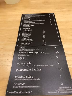 Menu photo 1 EATACO Northbrook, IL