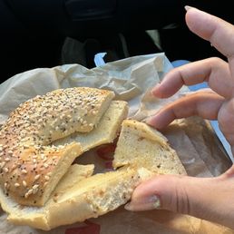 This is supposed to be toasted This is supposed to be toasted