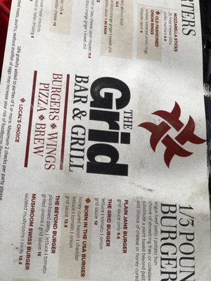 Menu photo 8 The Grid Bar & Grill Kings Beach, CA Menu photo 8 The Grid Bar & Grill Kings Beach, CA