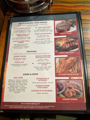 Menu photo 3 Kay's Bar-B-Que and Steaks Cocoa, FL