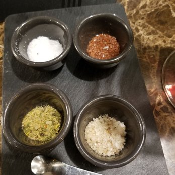 Nana - 4 types of salt. My favorite, the smoked - Steakhouses Near Me - La Spezia, SP Nana - 4 types of salt. My favorite, the smoked - Steakhouses Near Me - La Spezia, SP