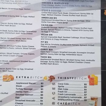 Bacon Bitch - Menu - Sandwiches Near Me - Miami Beach, Florida
