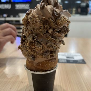 Crispy Cones - We went all in on chocolate and peanut butter! - Ice Cream & Frozen Yogurt Near Me - Provo, Utah