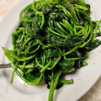 Fung Wah Restaurant - Stir fry sweet potato leaf with shrimp paste - Chinese Near Me - Daly City, California Fung Wah Restaurant - Stir fry sweet potato leaf with shrimp paste - Chinese Near Me - Daly City, California
