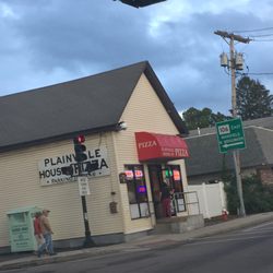 Plainville House of Pizza -- 107 South Street / Route 1A, Junction of Route 106, Plainville            Storefront